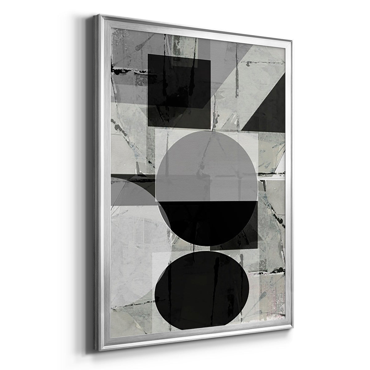 Abstract Neutrality II - Modern Framed Canvas Print