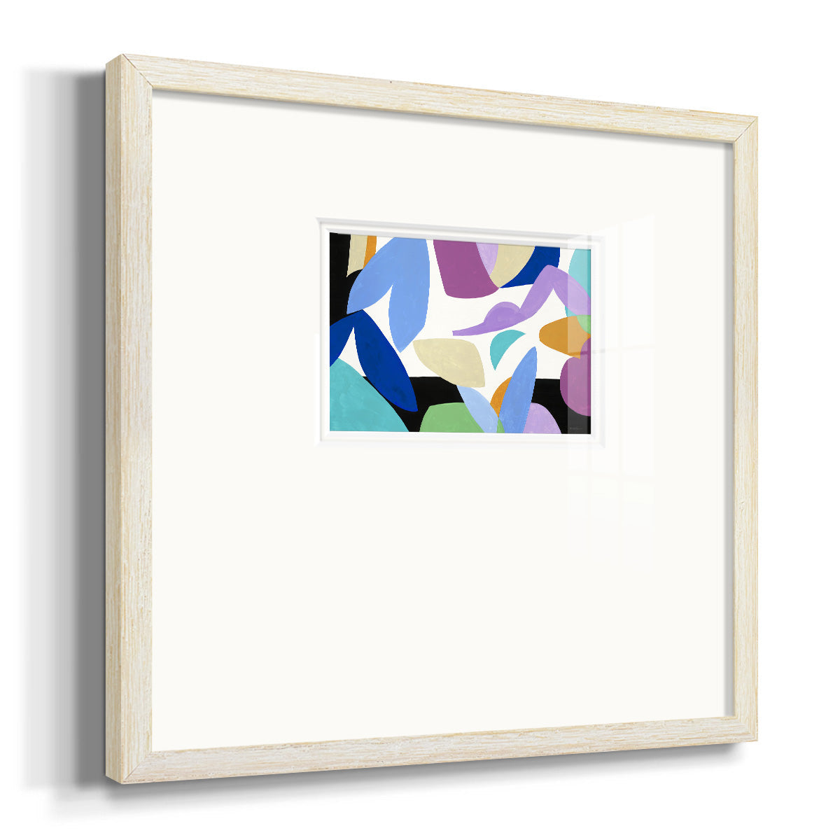 Ode to Matisse II- Premium Framed Print Double Matboard