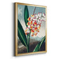 Temple of Flora VII - Modern Framed Canvas Print