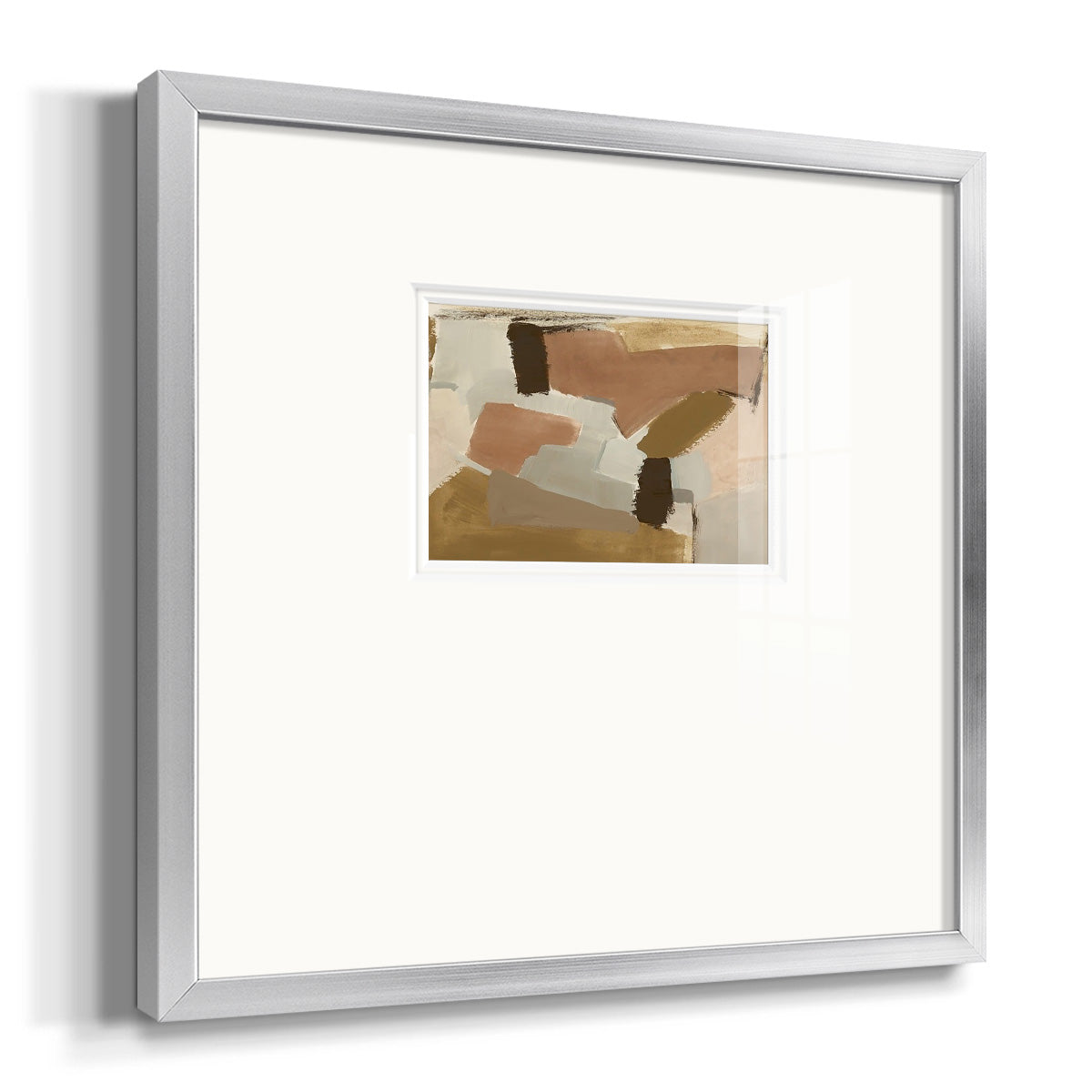 Almondine II Premium Framed Print Double Matboard