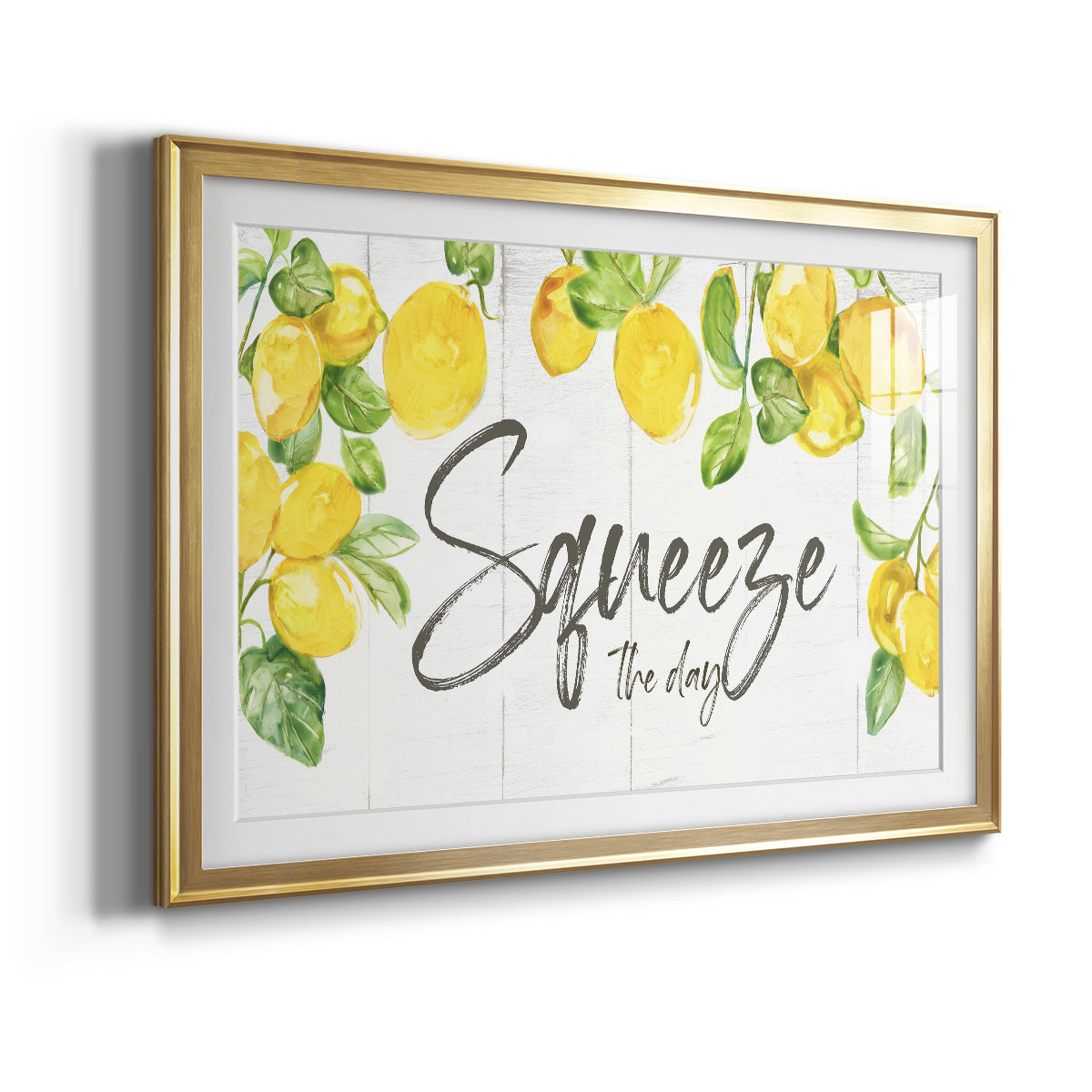 Lemon Squeeze Premium Framed Print - Ready to Hang