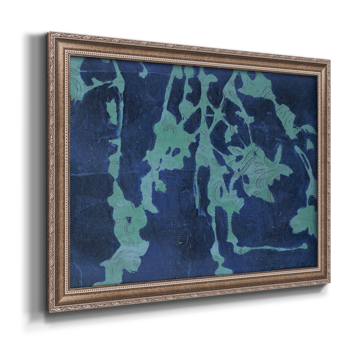 Brackish Flowers II Premium Framed Canvas- Ready to Hang