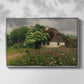 Farmhouse with Meadow Flowers, 1909 - Floater Framed Canvas Print