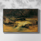 Wildbach (Wild Stream) - Floater Framed Canvas Print