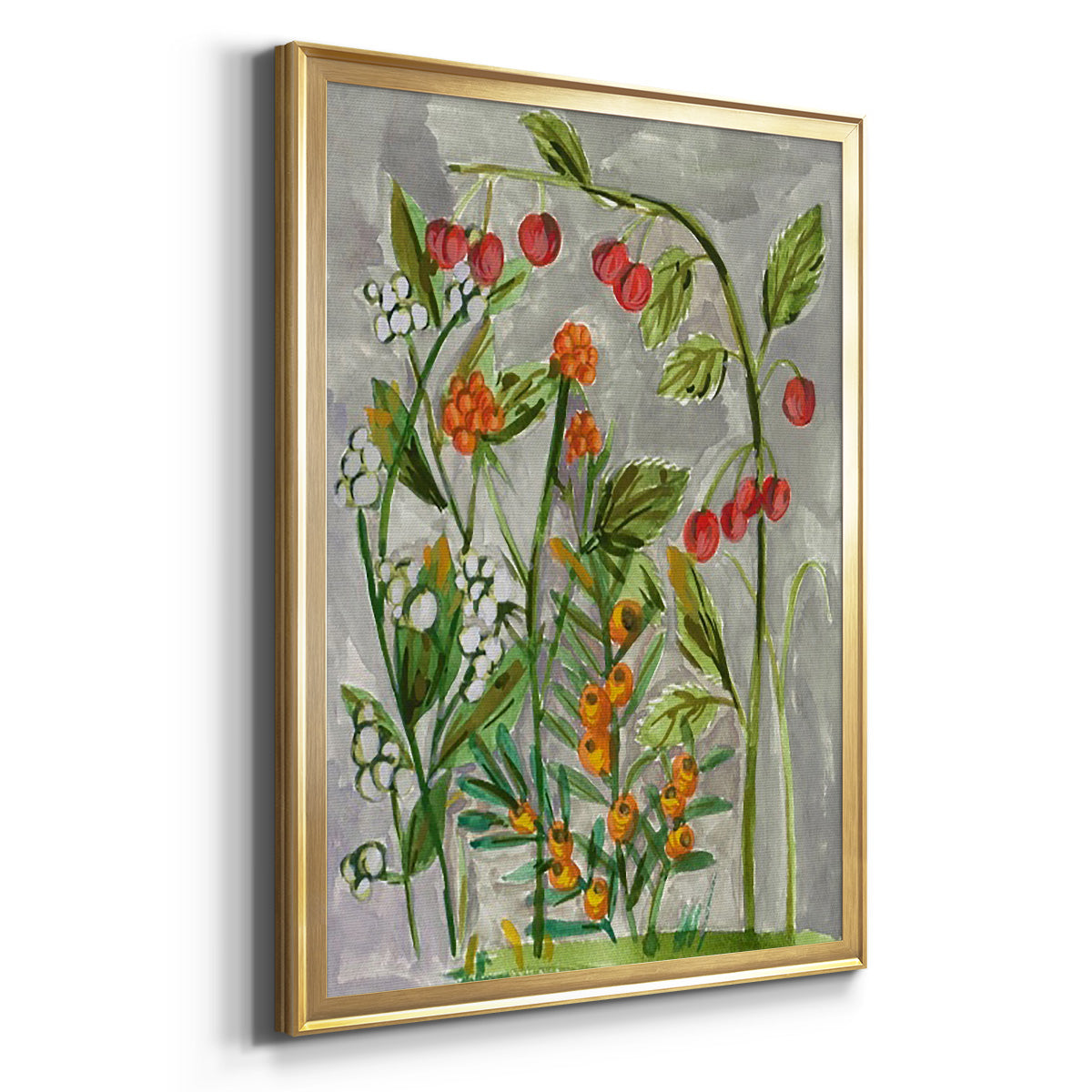 Dear Nature I - Modern Framed Canvas Print