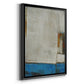 A Warped Window - Modern Framed Canvas Print