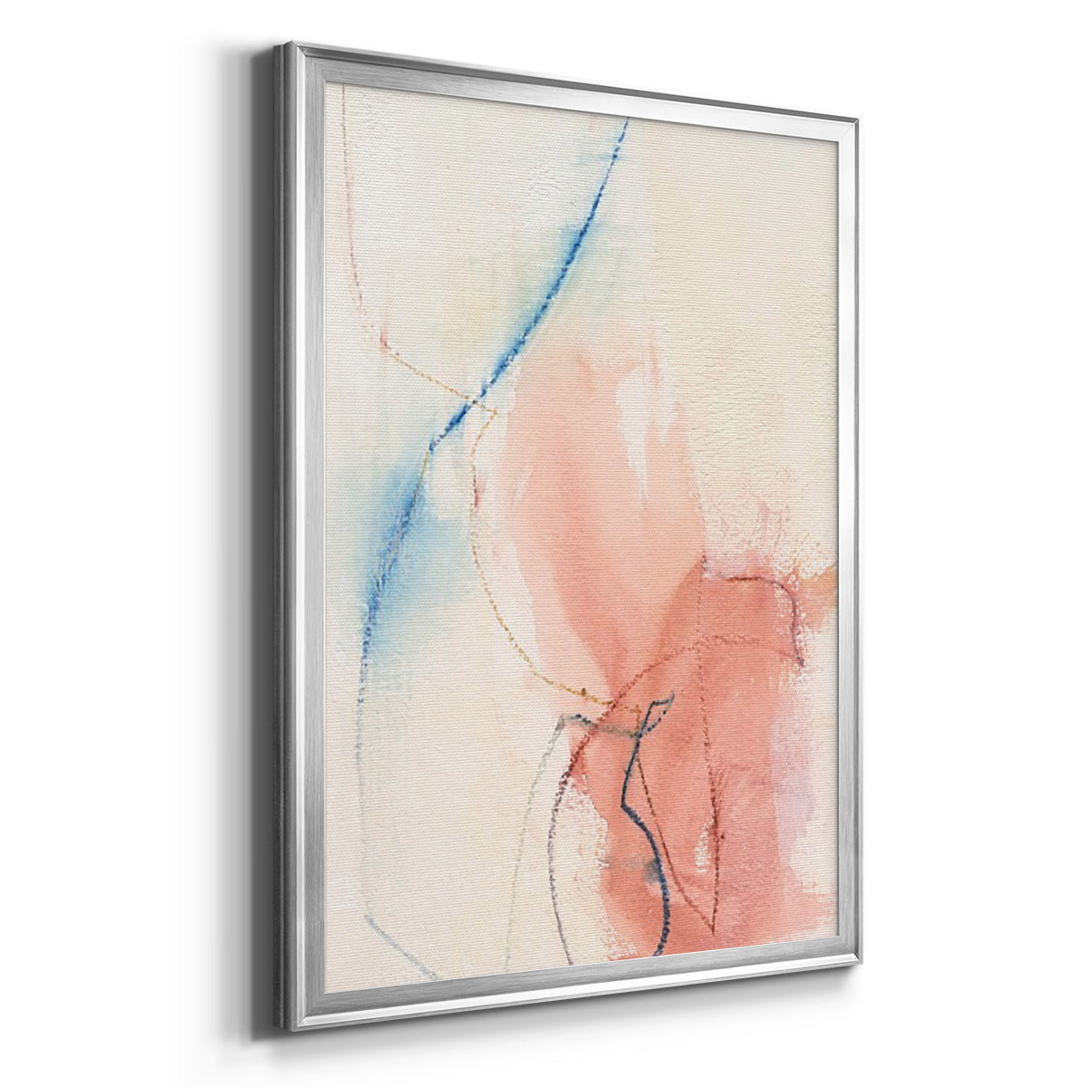 Barxan II - Modern Framed Canvas Print
