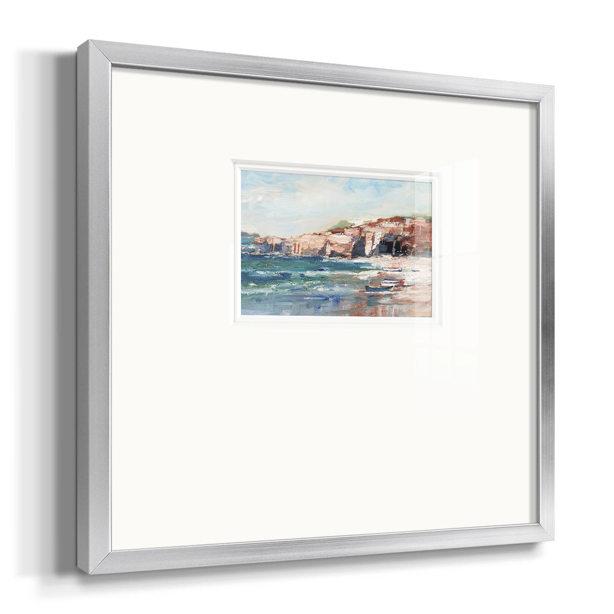 Sea Cliff Study II Premium Framed Print Double Matboard