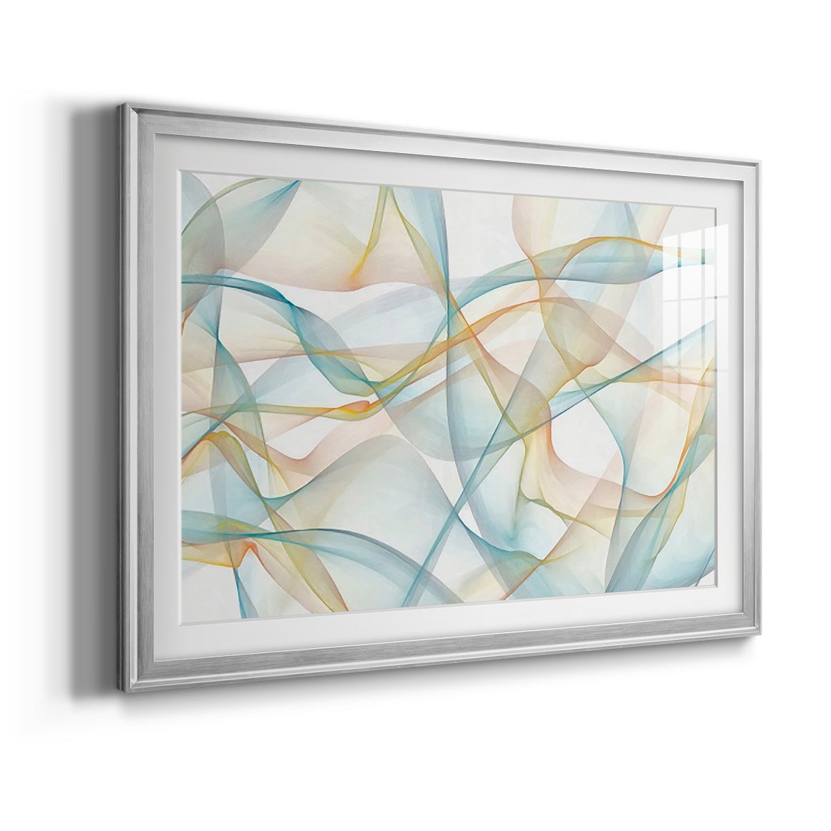 Curves and Waves VI Premium Framed Print - Ready to Hang