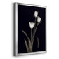 Tulip Pose I - Modern Framed Canvas Print