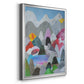 Utah Mountains - Modern Framed Canvas Print