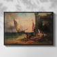 Fisherman's Family from Chioggia, 1838 - Floater Framed Canvas Print