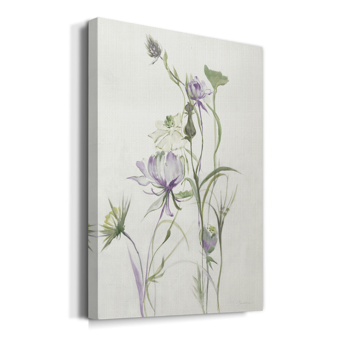 LATE SUMMER WILDFLOWERS II Premium Gallery Wrapped Canvas - Ready to Hang