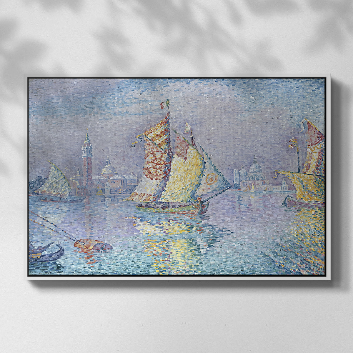 Venice, the Yellow Sail, 1904 - Floater Framed Canvas Print