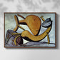 Cat and Big Fish, c. 1931 - Floater Framed Canvas Print