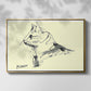 Cat (Le chat), c. 1961 - Floater Framed Canvas Print