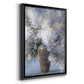 Lavender Explosion Revisited - Modern Framed Canvas Print