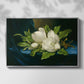 Giant Magnolias on a Blue Velvet Cloth, c. 1890 - Floater Framed Canvas Print