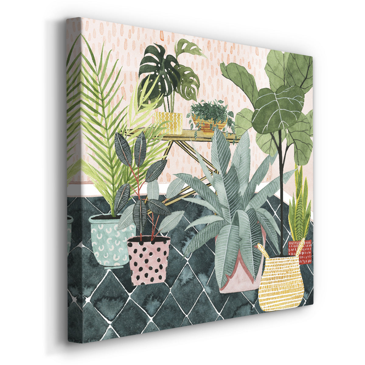 Modern Jungle I - Canvas Art Print