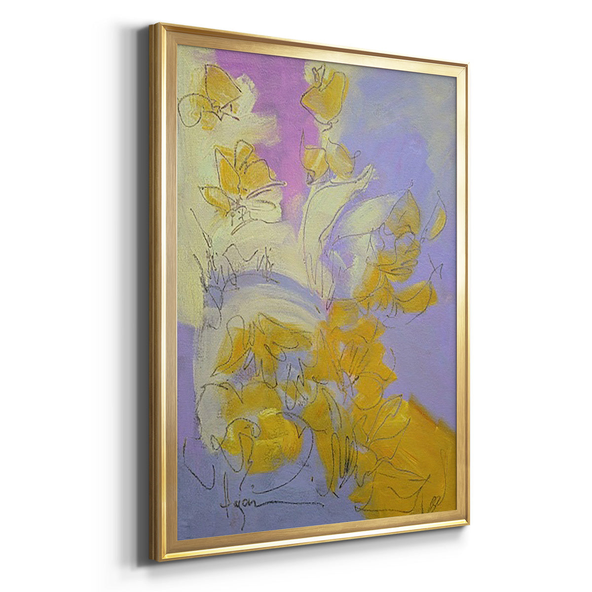Free Bird - Modern Framed Canvas Print