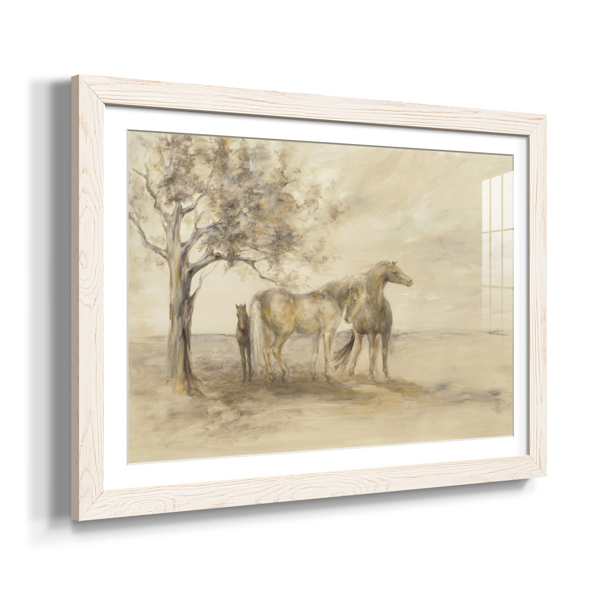 Family Tree - Barnwood Framed Art Print