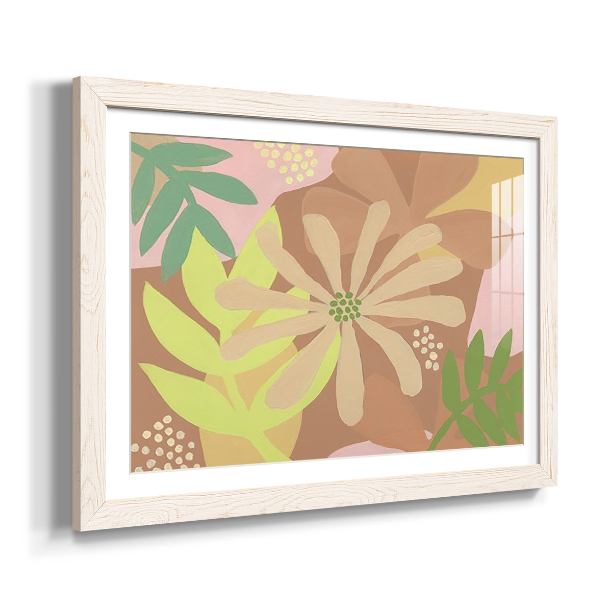 Neutral Blooms II-Premium Framed Print - Ready to Hang