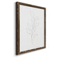 Botanical Gesture VI - Premium Canvas Framed in Barnwood - Ready to Hang