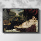 Venus with an Organist and Cupid, c. 1555 - Floater Framed Canvas Print