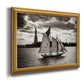 The Clipper & the Liberty Premium Framed Canvas- Ready to Hang