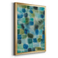 Earthy Plexus I - Modern Framed Canvas Print