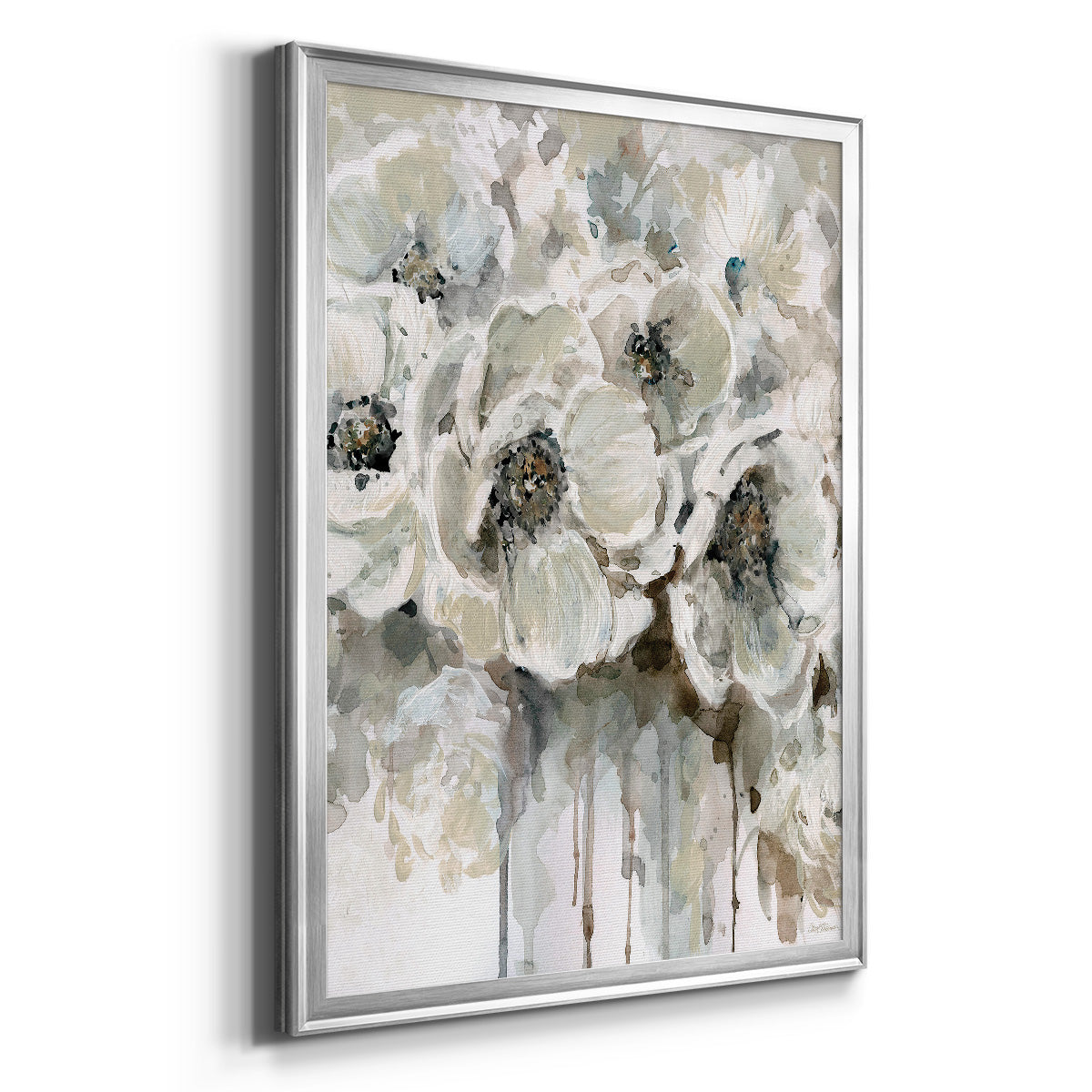 Soft Fragrance I - Modern Framed Canvas Print
