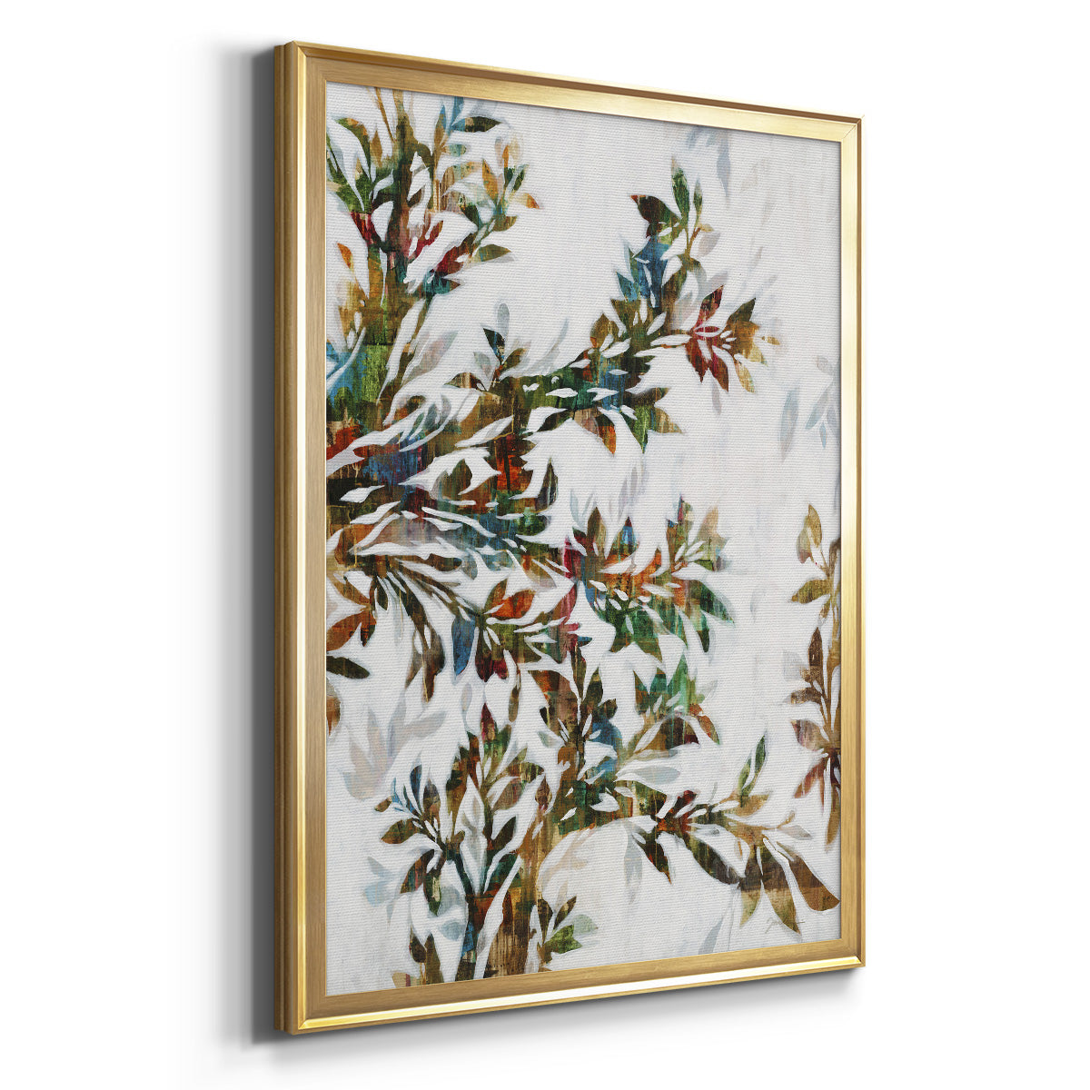 Tree of Life II - Modern Framed Canvas Print