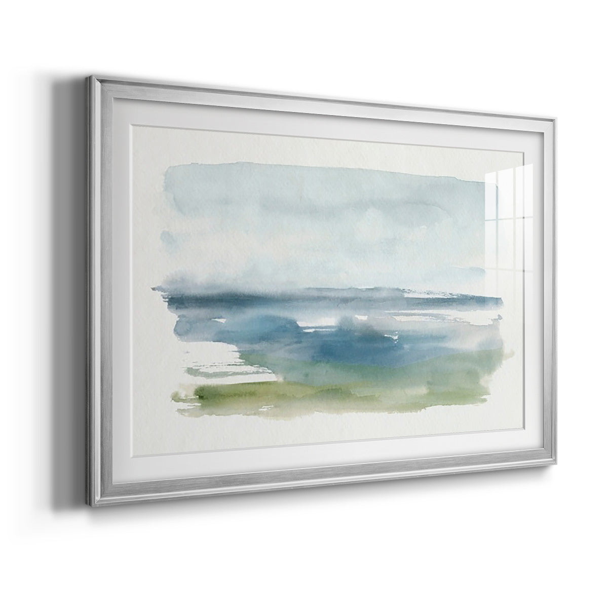 Coastline Splash IV Premium Framed Print - Ready to Hang