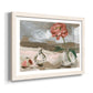 Vase of Pink Flowers IV - Barnwood Framed Art Print