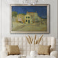 The Yellow House - Ornate Framed Canvas Print