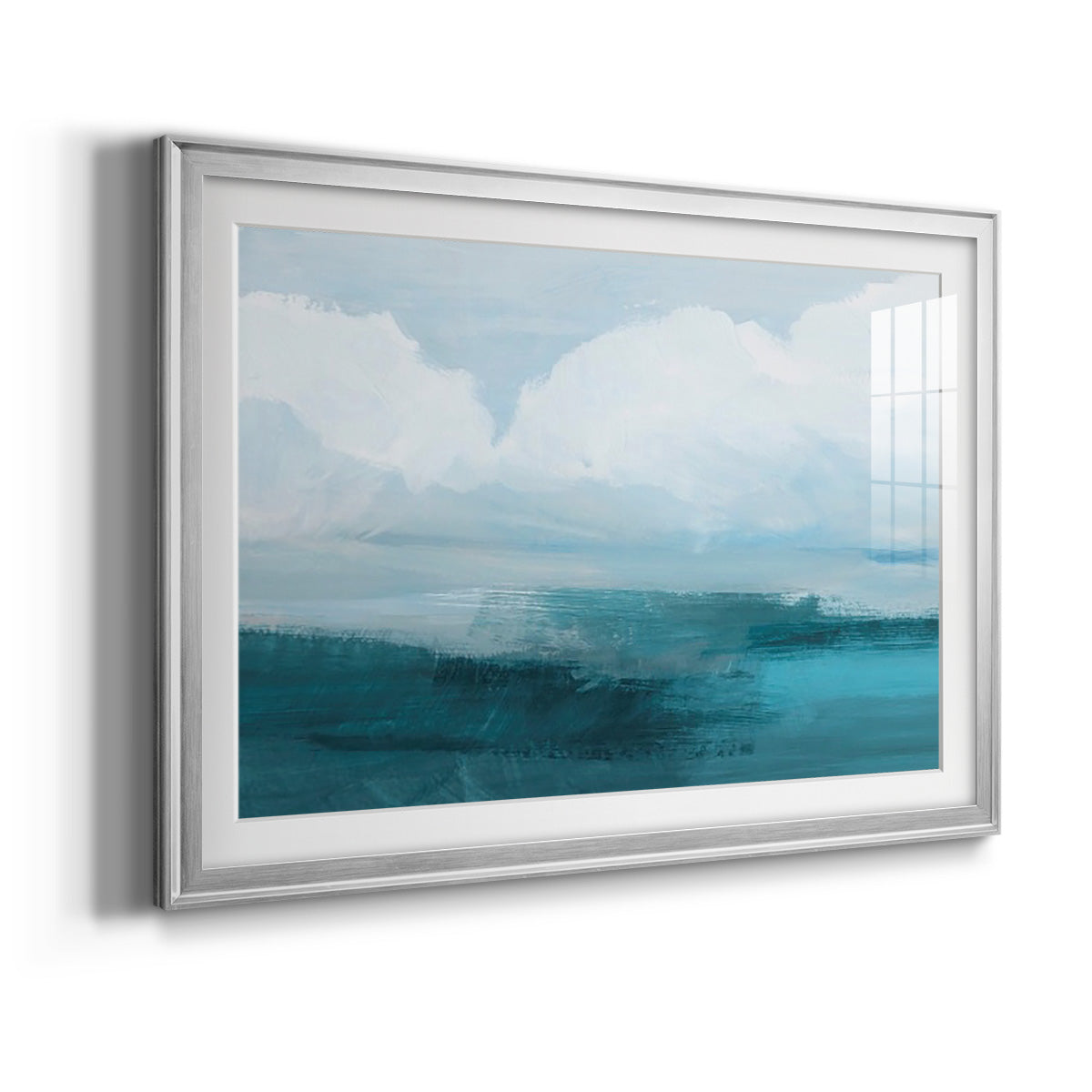 Azure Rising I Premium Framed Print - Ready to Hang