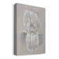 White Iris I Premium Gallery Wrapped Canvas - Ready to Hang