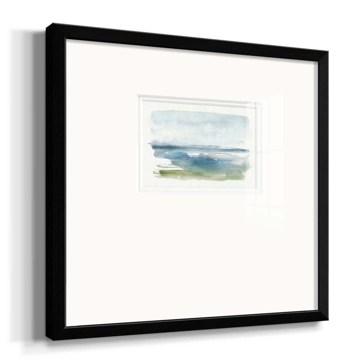 Coastline Splash IV Premium Framed Print Double Matboard