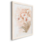 White and Coral Orchid II - Premium Canvas Framed in Barnwood - Ready to Hang