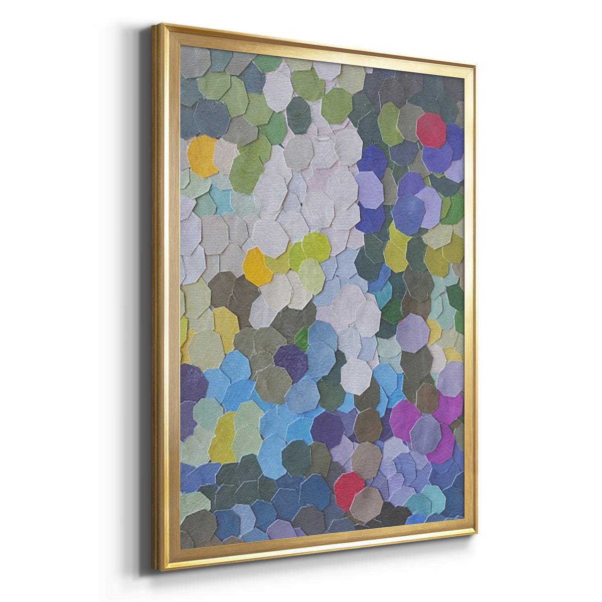 Doris Duke Garden - Modern Framed Canvas Print