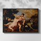 Venus and Adonis, 1554 - Floater Framed Canvas Print