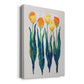 Tulips in a Row I - Canvas Art Print