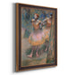 Two Dancers - Ornate Framed Canvas Print