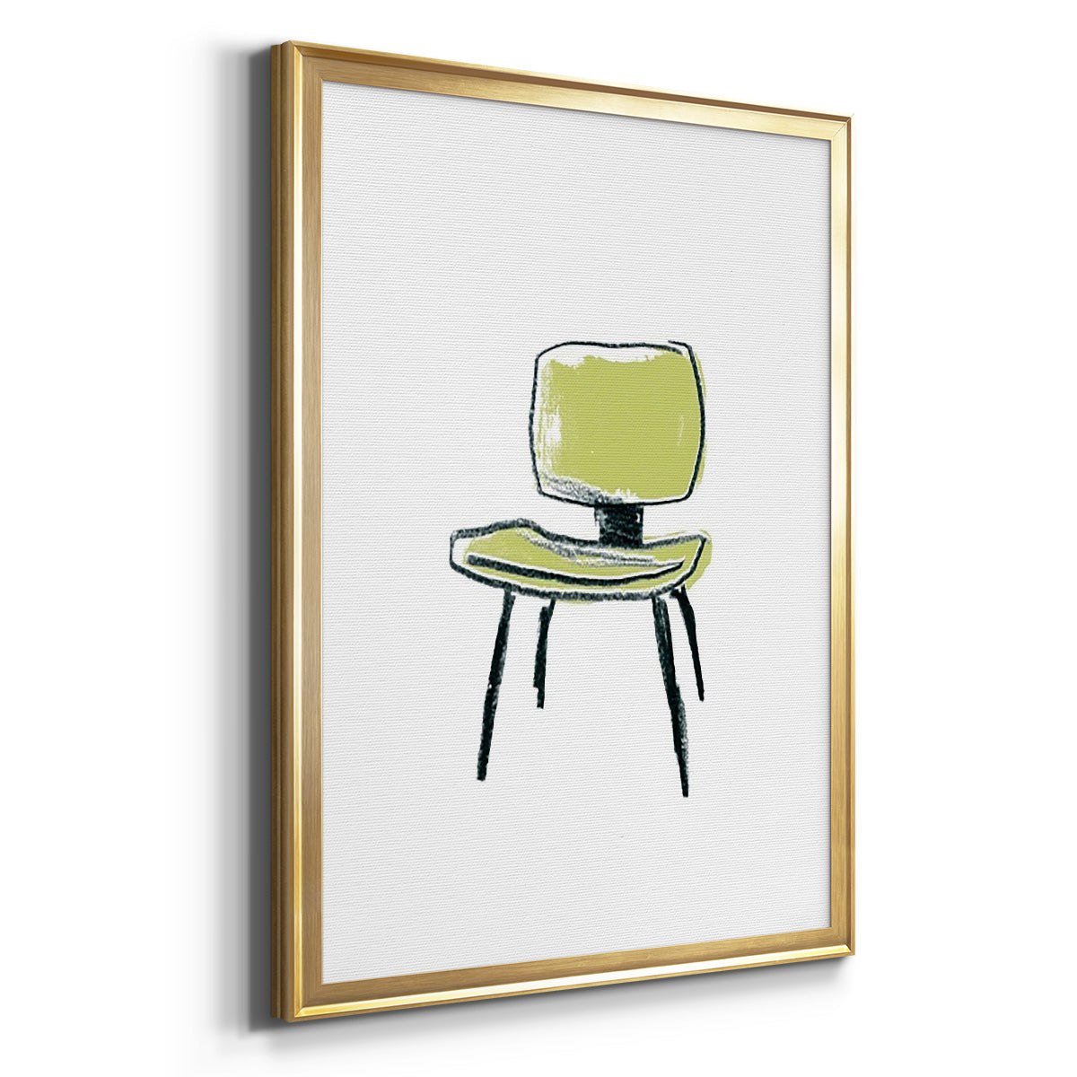 Take a Seat VI - Modern Framed Canvas Print