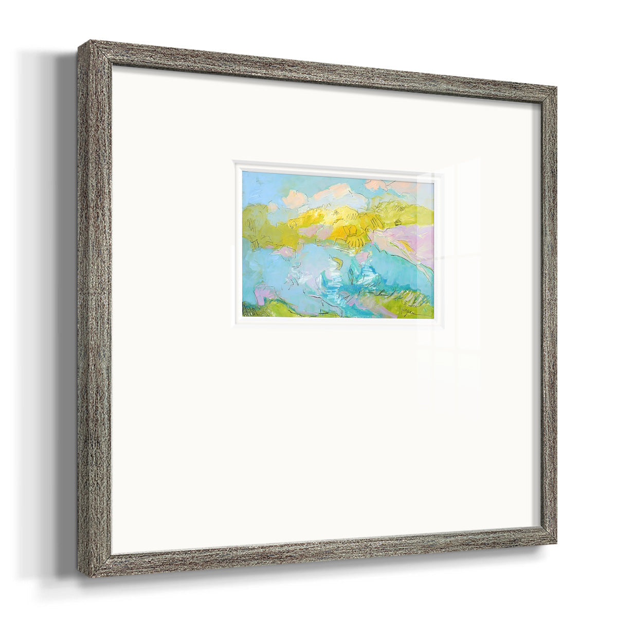 Learning to Fly - Double Matboard Framed Print