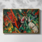 In the Rain, 1912 - Floater Framed Canvas Print