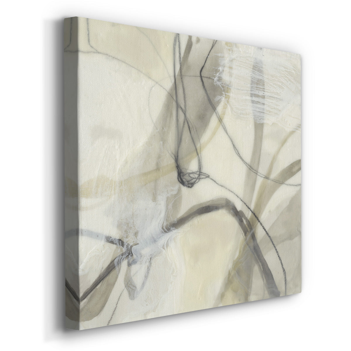 Flowing Neutrals II - Canvas Art Print