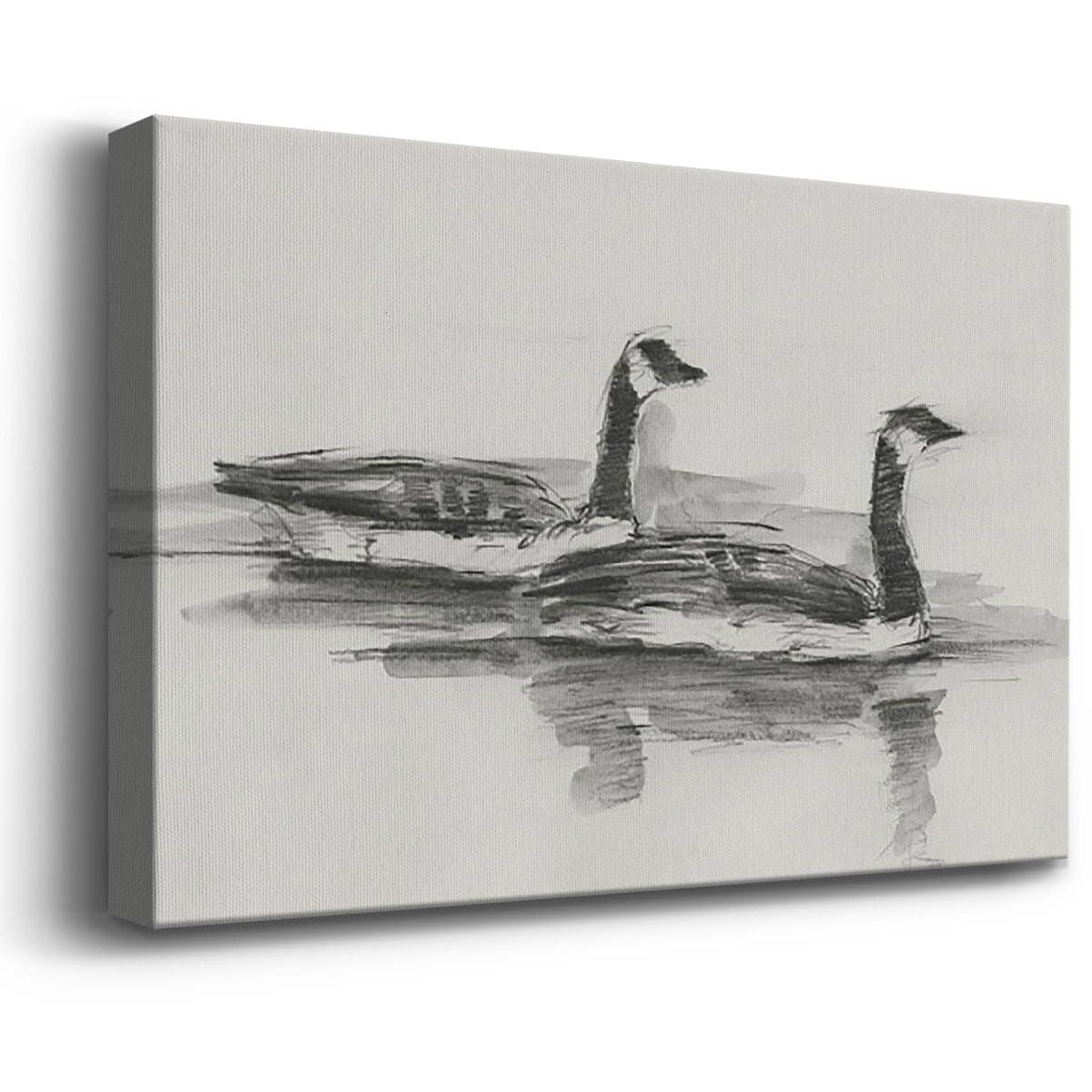 Geese Study I Premium Gallery Wrapped Canvas - Ready to Hang