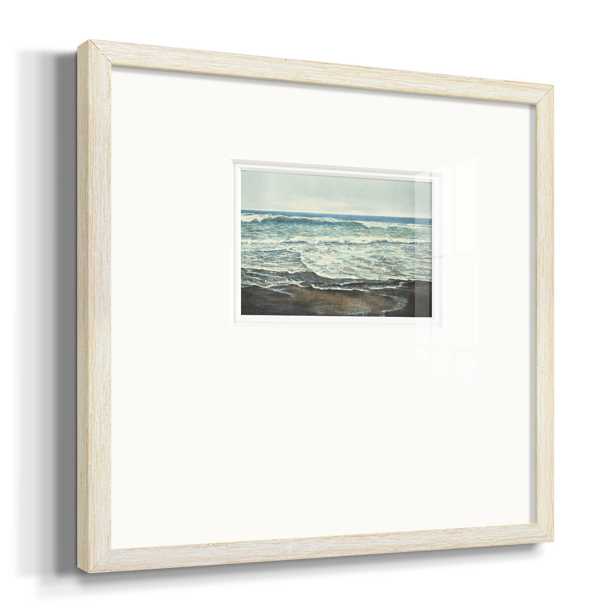 Coastal Reflection - Double Matboard Framed Print