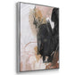 Unbleached Neutrals I - Framed Premium Gallery Wrapped Canvas L Frame 3 Piece Set - Ready to Hang